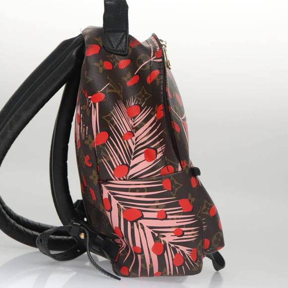 LOUIS VUITTON Monogram jungle Dot Palm Springs PM Backpack M41981 LV Auth 103121 - Picture 4 of 16